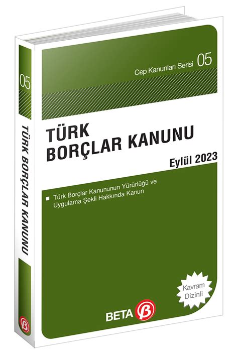 Türk borçlar kanunu